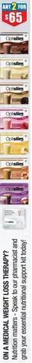 Chemist Warehouse Optislim VLCD Meal offer
