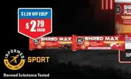 Chemist Warehouse Shred max offer