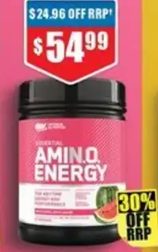 Chemist Warehouse Amin.o energy offer