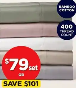 Spotlight KOO 400 Thread Count Bamboo Cotton offer