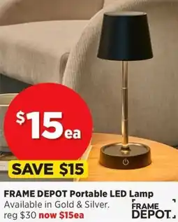Spotlight FRAME DEPOT Portable LED Lamp offer