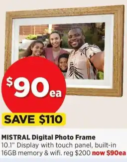 Spotlight MISTRAL Digital Photo Frame offer
