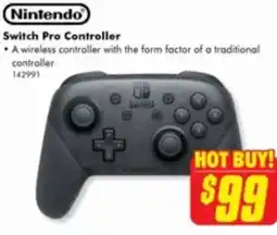 The Good Guys Nintendo Switch Pro Controller offer