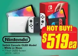 The Good Guys Nintendo Switch Console OLED Model offer