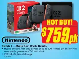 The Good Guys Nintendo Switch 2 + Mario Kart World Bundle offer