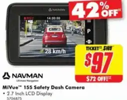 The Good Guys MiVue 155 Safety Dash Camera offer
