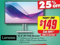 The Good Guys 23.8" IPS FHD Monitor offer