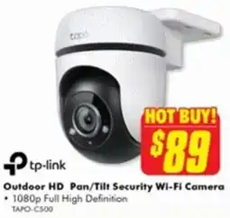 The Good Guys Outdoor HD Pan/Tilt Security Wi-Fi Camera offer