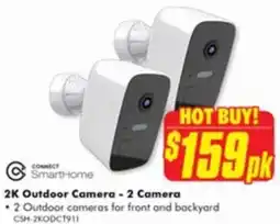 The Good Guys 2K Outdoor Camera - 2 Camera offer