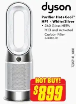 The Good Guys dyson Purifier Hot+Cool HP1 - White/Silver offer