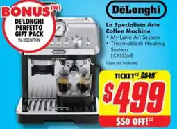 The Good Guys DeLonghi La Specialista Arte Coffee Machine offer
