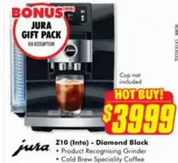 The Good Guys jura Z10 Inta - Diamond Black offer