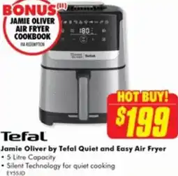 The Good Guys Tefal Jamie Oliver by Tefal Quiet and Easy Air Fryer offer