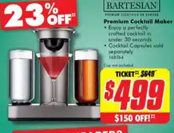 The Good Guys Premium Cocktail Maker offer