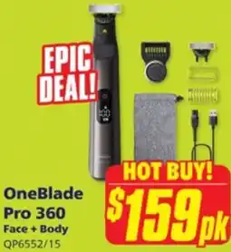 The Good Guys OneBlade Pro 360 Face + Body offer