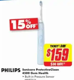 The Good Guys PHILIPS Sonicare Protective Clean 4500 Gum Health offer