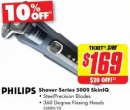The Good Guys PHILIPS Shaver Series 5000 SkinIQ offer