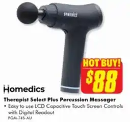 The Good Guys Homedics Therapist Select Plus Percussion Massager offer