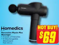 The Good Guys Homedics Percussion Physio Plus Massager offer