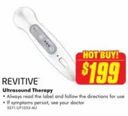 The Good Guys REVITIVE Ultrasound Therapy offer