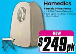 The Good Guys Homedics Portable Steam Sauna offer