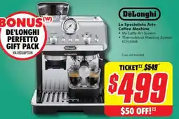 The Good Guys DeLonghi La Specialista Arte Coffee Machine offer