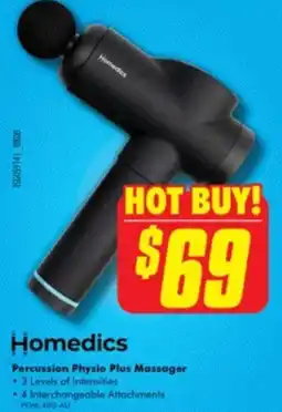 The Good Guys Homedics Percussion Physio Plus Massager offer
