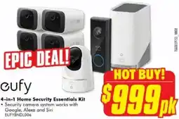 The Good Guys cufy 4-in-1 Home Security Essentials Kit offer