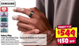 JB Hi-Fi Galaxy Ring offer