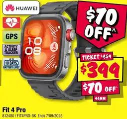 JB Hi-Fi Fit 4 Pro offer