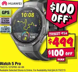 JB Hi-Fi Watch 5 Pro offer