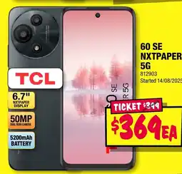 JB Hi-Fi 60 SE NXTPAPER 5G offer