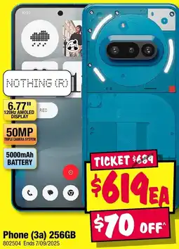 JB Hi-Fi Phone (3a) 256GB offer