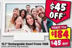 JB Hi-Fi 10.1" Rechargeable Smart Frame 16GB offer