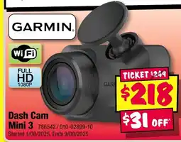 JB Hi-Fi Dash Cam Mini offer