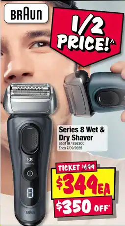 JB Hi-Fi Series 8 Wet & Dry Shaver offer