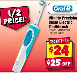 JB Hi-Fi Oral-B Vitality Precision Clean Electric Toothbrush offer
