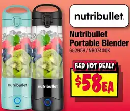 JB Hi-Fi Nutribullet Portable Blender offer