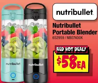 JB Hi-Fi Nutribullet Portable Blender offer