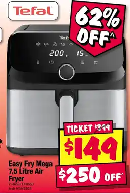 JB Hi-Fi Tefal Easy Fry Mega 7.5 Litre Air Fryer offer