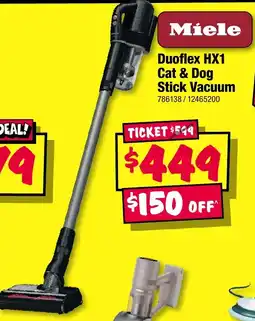 JB Hi-Fi Miele Duoflex HX1 Cat & Dog Stick Vacuum offer