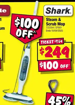 JB Hi-Fi Steam & Scrub Mop offer