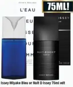 Chemist Warehouse Issey Miyake Bleu or Nuit D Issey edt offer