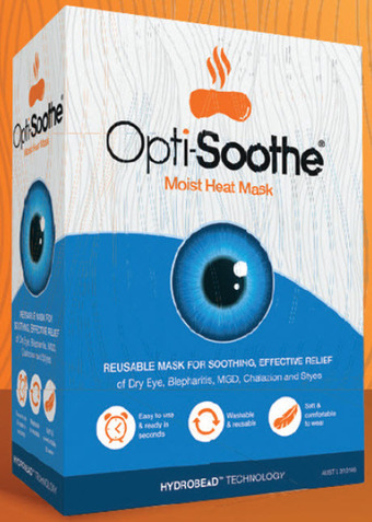 Opti-soothe moist heat mask