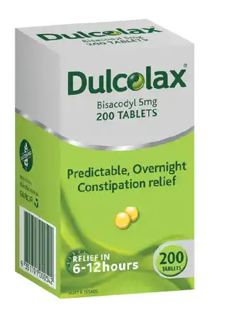 Dulcolax 5mg 200 tablets