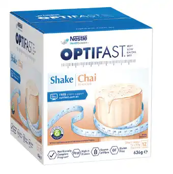 Optifast vlcd shake chai 12 x 53g sachets