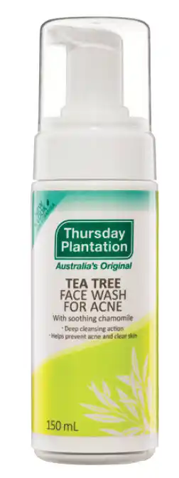 Ramsay Pharmacy Thursday plantation tea tree acne face wash 150ml offer