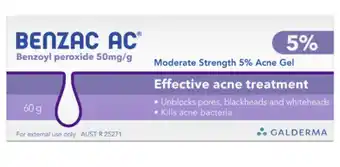Ramsay Pharmacy Benzac ac gel 5% 60g offer