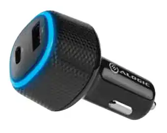 Alogic rapid 2 port usb-a + usb-c car charger