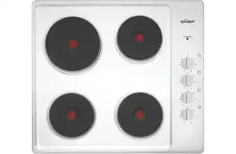 The Good Guys Chef 60cm electric cooktop - stainless steel offer